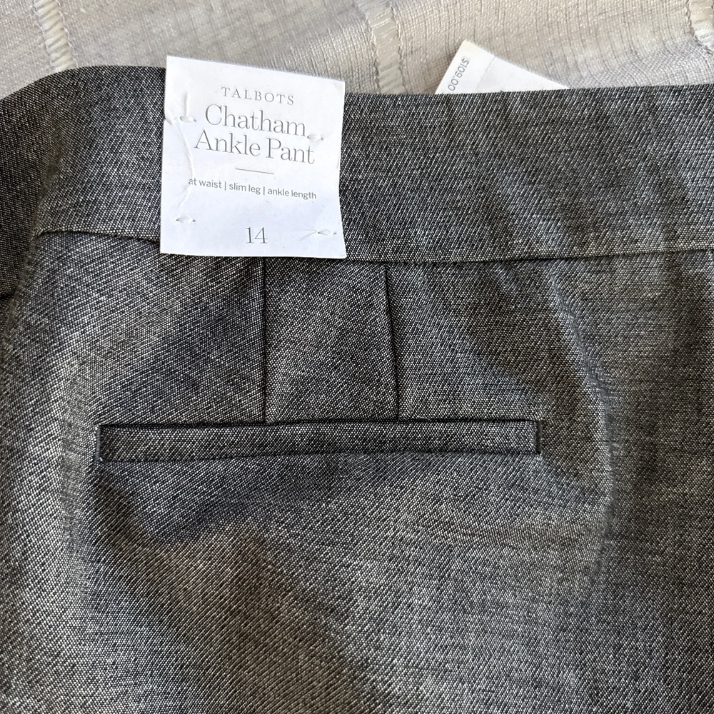 New Talbots chatham ankle pant